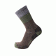 Point 6 37.5 Block Light Crew Men's Socks, Chestnut, Small 3740-203-05