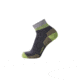 Point 6 37.5 Block Light Mini Mens Socks, Gray, Small, 3720-200-05