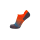 Point 6 37.5 Sport Peak No-Show Tab Ultra Light Mens Socks, Orange, Small, 3776-265-05