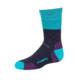 Point 6 Block Stripe Extra Light Crew Kids Socks, Dark Navy, Small, 4538-233-02