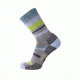 Point 6 Hiking Blast Mixed Stripe Light Men's Socks, Stone, Small 2566-010-05