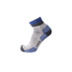 Point 6 Hiking Block Stripe Light Mini Crew Men's Socks, Silver, Medium 3560-206-06