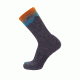 Point 6 Hiking Peak Light Crew Men's Socks, Gray, Medium 2570-200-06