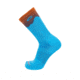 Point 6 Hiking Peak Medium Crew Men's Socks, Robin's Egg Blue, Large 2572-255-07