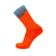 Point 6 Hiking Peak Medium Crew Men's Socks, Orange, Medium 2572-265-06