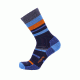 Point 6 Mixed Stripe Light Crew Men's Socks, Dark Navy, Medium 2566-233-06