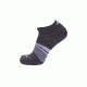 Point 6 Running Wall Street Extra Light Mini Crew Men's Socks, Gray, Small 1179-200-05