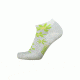 Point 6 Wildflower Extra Light Mini Women's Sock, White/Super Lime, Small 2831-112-05
