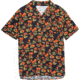 Poler Aloha Shirt, Medium, Orchid Floral Black, 221APM3002-Orchid Floral Black-M