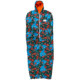 Poler Napsack 50 Wearable Sleeping Bag Synthetic-Blue Steel Floral Fantasia-Medium