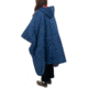 Poler Poncho, Blueberry/Cherry, One Size, 214ACU5601-BlCherry-O/S
