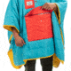 Poler Poncho, Goldenrod/Bluepine, One Size, 214ACU5601-GBluepine-O/S