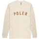 Poler State LS Shirts, Small, Natural, 214APM2202-Natural-S