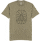 Poler Sunburst T-Shirt, Large, Military Green, 221APM2010-MILITARY GREEN-L