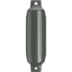 Polyform U.S. G-4 Twin Eye Fender 6.5in x 22in - Graphite, G-4-GRAPHITE