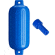 Polyform U.S. G-6 Twin Eye Fender 11in x 30in - Blue w/Adapter, G-6-BLUE