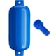 Polyform U.S. G-6 Twin Eye Fender 11in x 30in - Blue w/Adapter, G-6-BLUE