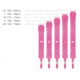 POMOCA 140mm Free Pro 2.0 ready2climb CF v2 Ski, Pink, Medium, 10-0012814012-2180-M