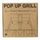 Pop Up Grill Portable Grill, Black pug0001