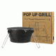 Pop Up Grill Portable Grill, Black pug0001