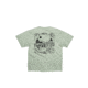 Portable Propane Fire Pit Howl Campfires Skeleton Cowboys Heavyweight Tee - Sage, TEE-SELETON-SAGE-XXL