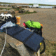 PowerTraveller Falcon 21 Foldable, Multi-Voltage Solar Panel, Black, PTL-FLS021
