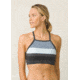 prAna Alois Bralette - Women's, Charcoal Heather Stripe, Large, W11180339-CCHS-L