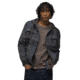 prAna Asgard Hooded Flannel Shirt - Mens, Charcoal, Medium, 1973731-020-M