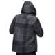 prAna Asgard Hooded Flannel Shirt - Mens, Charcoal, Medium, 1973731-020-M