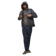 prAna Asgard Hooded Flannel Shirt - Mens, Charcoal, Large, 1973731-020-L