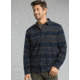 prAna Asylum Long Sleeve Flannel Shirt - Men's, Black Heather, XXLarge, M23170385-BKHT-XXL