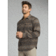 prAna Asylum Long Sleeve Flannel Shirt - Men's, Scorched Brown Heather, XXLarge, M23170385-SCHT-XXL
