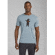 prAna Bear Squeeze Journeyman Tee - Mens, Blue Note Heather, Small, M13191530-BNHT-S
