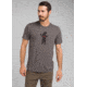 prAna Bear Squeeze Journeyman Tee - Mens, Charcoal Heather, Small, M13191530-CCHT-S
