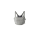 prAna Becksa Bralette, Silver Spray Heather, Large, W11190788 -041-L