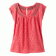 prAna Blossom Top Womens, Peach Gerberas, Large, W11180386-PHGE-L