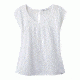 prAna Blossom Top Womens, White, Medium, W11180386-WHT-M
