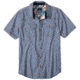 prAna Borla Short Sleeve Shirt - Men's-Blue Ridge-Small