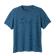 prAna Boulder Heathered Tee - Men's-Aqua Blue-Small