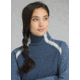 prAna Brandie Sweater - Women's, Steel Blue Heather, Small, W23180549-STHT-S
