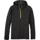 prAna Breaker Hooded 1/4 Zip Shirt - Men's -Black-Small