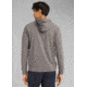 prAna Brigg Hoodie - Mens, Gravel Heather, Small, M23190628-GRHT-S