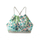 prAna Brina High Neck Halter Swim Top - Women's, Bluegrass Paradise, Small, W11171007