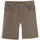 prAna Mens Brion Short, 11in Inseam, Mud, 36, M3BN11117-MUD-36