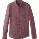 prAna Broderick Long Sleeve Shirt - Men's-Nocturnal Red-Large