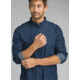 prAna Broderick Long Sleeve Shirt - Mens, Indigo, X-Large, M23170452-IND-XL