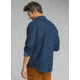 prAna Broderick Long Sleeve Shirt - Mens, Indigo, X-Large, M23170452-IND-XL