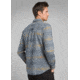 prAna Broderick Long Sleeve - Mens, Grey Blue, Large, M23170452-GYBL-L