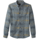 prAna Broderick Long Sleeve - Mens, Grey Blue, Large, M23170452-GYBL-L