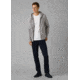 prAna Cardiff Fleece Full Zip Hoodie, Heather Grey, XLarge, 1967701-020-ST-XL